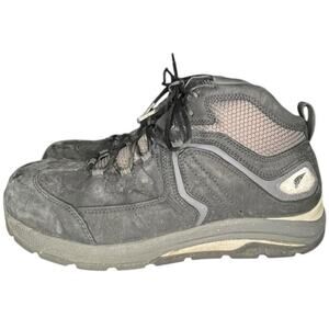 Mens Red Wing CoolTech 6349 Round Toe Lace-Up Leather Work Boot Size 13 Black
